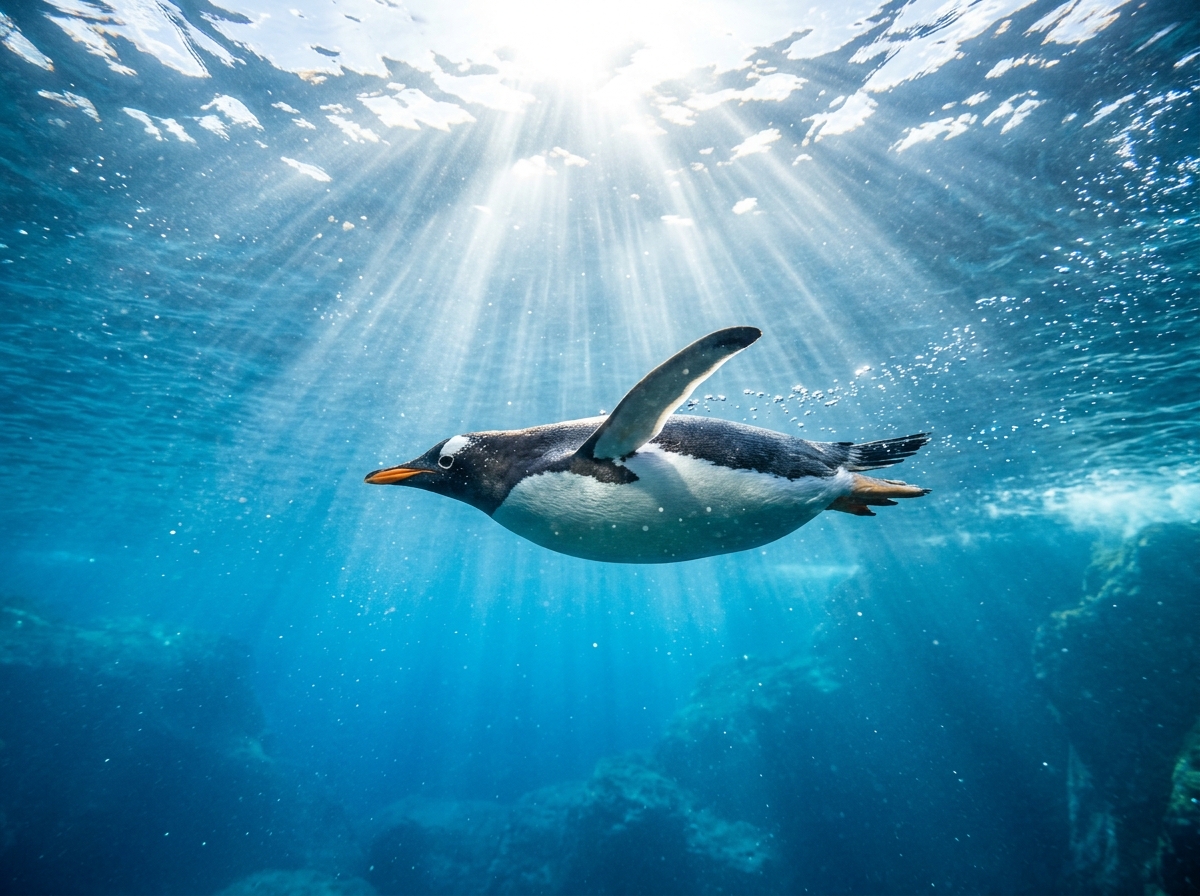 Penguin Swimming